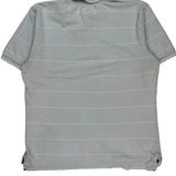 Ecko Unltd Striped Polo Shirt - 2XL Grey Cotton