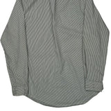 Ralph Lauren Striped Shirt - Medium Green Cotton
