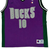 Milwaukee Bucks Champion Nba Jersey - Medium Green Polyester