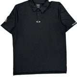 Oakley Polo Shirt - Large Black Polyester