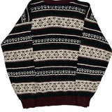 Tt&Co Sports Fair Isle Sweater - Small Cream Cotton