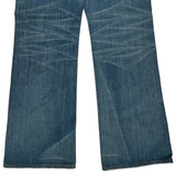 True Religion Boot Cut Jeans - 32W UK 10 Light Wash Denim