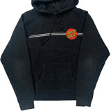 Santa Cruz Hoodie - Medium Black Cotton