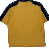 Point Zero Striped T-Shirt - Medium Navy Cotton