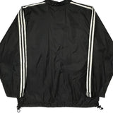 Adidas Windbreaker - Medium Black Nylon