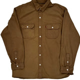 Levis Shirt - Large Brown Cotton