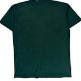 90S Blank Unbranded T-Shirt - 2XL Green Cotton Blend