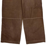 No Boundaries Double Knee Carpenter Pants - 32W 31L Brown Cotton