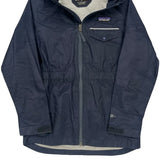 Age 7-8 Patagonia Waterproof Jacket - Small Navy Polyester