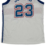 Michael Jordan Nike Washington Bullets Jersey - Large Blue Polyester
