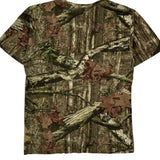 Mossy Oak Camo T-Shirt - Medium Camo Cotton