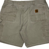 Carhartt Carpenter Shorts - 36W 9L Gray Cotton