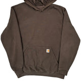 Carhartt Hoodie - XL Brown Cotton