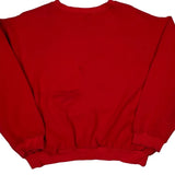 Karl Kani Spellout Sweatshirt - Medium Red Cotton Blend