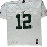 Green Bay Packers Reebok Nfl Football Jersey - XL White Polyester