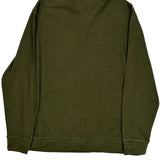 Polo By Ralph Lauren 1/4 Zip - Large Green Cotton