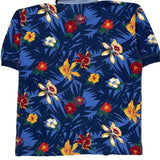 Tommy Hilfiger Floral Hawaiian Shirt - Large Multicoloured Cotton
