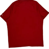 Carhartt T-Shirt - Large Red Cotton
