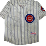 Chicago Cubs Authentic Collection Mlb Jersey - Medium Blue Polyester
