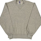 Made In USA Russell Athletic Sweatshirt - Small Grey Cotton