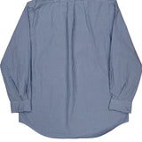 Ralph Lauren Checked Shirt - Large Blue Cotton