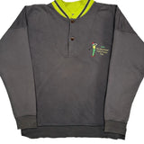 The International Golf & Country Club Boss Collared 1/4 Zip - Large Green Cotton