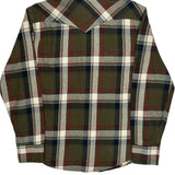 Levis Checked Flannel Shirt - Medium Red Cotton
