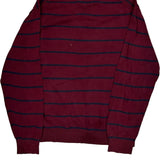 Tommy Hilfiger Striped Sweater - Medium Blue Cotton