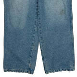 Steve & Barry Carpenter Pants - 34W 32L Light Wash Cotton