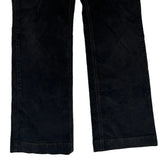 Ralph Lauren Cord Trousers - 29″ Waist Black Cotton
