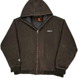 Nibco Logo Unbranded Workwear Jacket - 2XL Black Cotton Blend