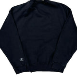 Starter Sweatshirt - XL Black Cotton Blend
