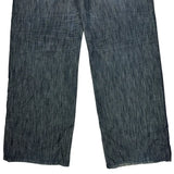 Ecko Unltd Wide Leg Jeans - 36W 32L Blue Cotton