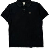 Lacoste Polo Shirt - XL Black Cotton
