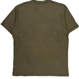 Dickies T-Shirt - Large Green Cotton