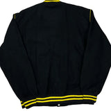 Pantheon Clothoo Varsity Jacket - Large Black Wool
