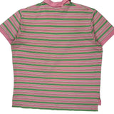 Polo By Ralph Lauren Striped Polo Shirt - 2XL Green Cotton