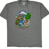 Disney'S California Adventure Disney Graphic T-Shirt - XL Gray Cotton