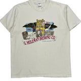 G. Heileman Brewing Co. Fruit Of The Loom Graphic T-Shirt - XL Cream Cotton