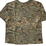 Walls Camo T-Shirt - Medium Khaki Cotton