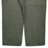 Carhartt Double Knee Carpenter Trousers - 35W 29L Grey Cotton