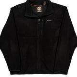 Timberland Fleece Jacket - Large Black Polyester