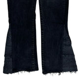 True Religion Flared Jeans - 33W US 8 Black Cotton