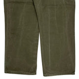 Dickies Carpenter Trousers - 38W 32L Green Cotton