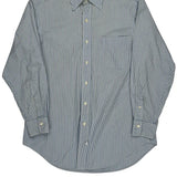 Polo By Ralph Lauren Striped Shirt - Medium Blue Cotton