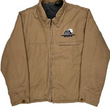 Advanced Industrial Services, Inc. Unbranded Jacket - Large Brown Cotton