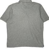 Tommy Hilfiger Polo Shirt - Large Grey Cotton