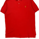 Polo By Ralph Lauren Polo Shirt - XL Red Cotton