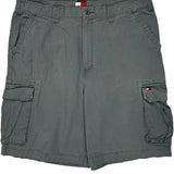 Tommy Hilfiger Cargo Shorts - 40W 10L Gray Cotton