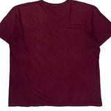 Polo By Ralph Lauren T-Shirt - Large Burgundy Cotton